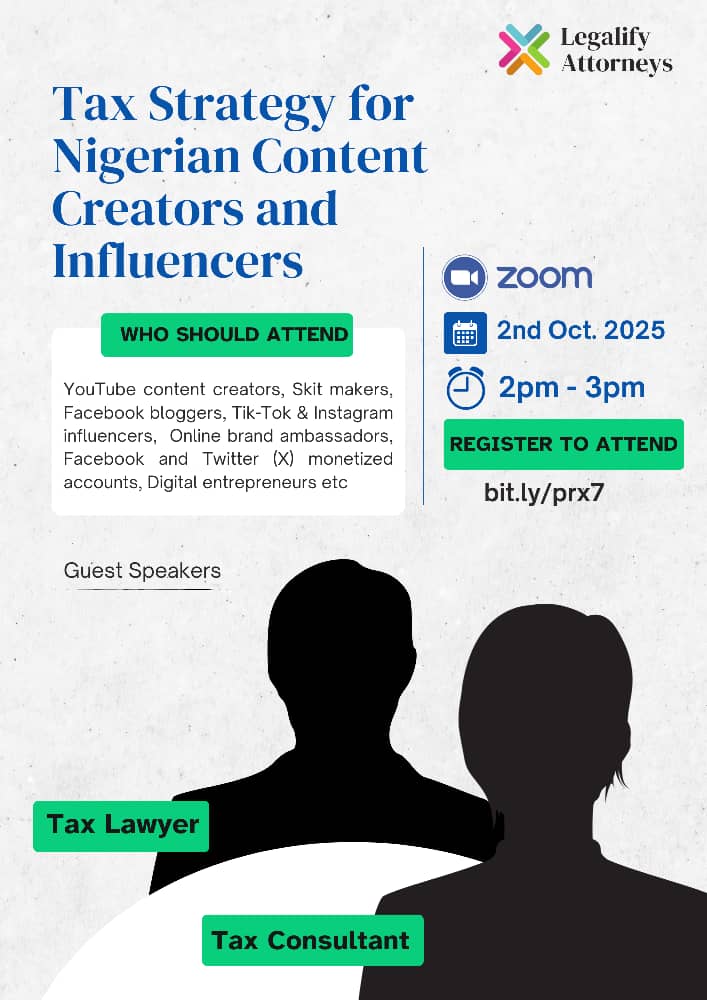 Tax Strategy for Nigerian Content Creators and Influencers